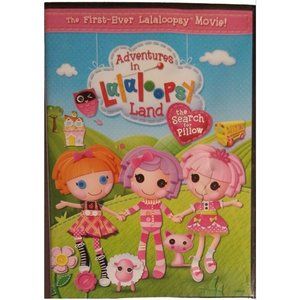 Adventures in Lalaloopsy Land: The Search for Pillow (DVD, 2012) Tested & Works!